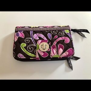 Vera Bradley Turnlock Turn Lock Wallet New Without Tags NWOT Floral